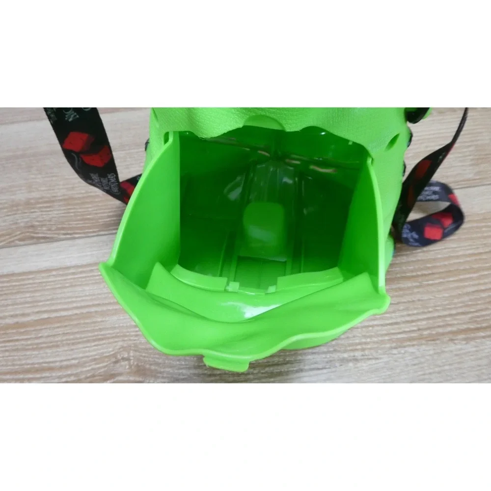 Disney Parks Oogie Boogie Head Popcorn Bucket Light Up w/ Strap
